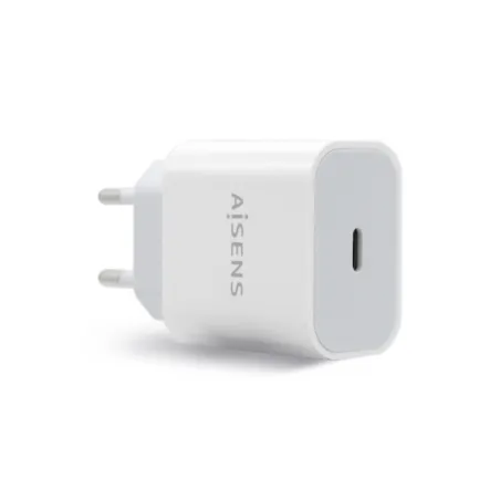 CARGADOR USB-C AISENS PD3-0 1 PUERTO 1xUSB-C 20W BLANCO