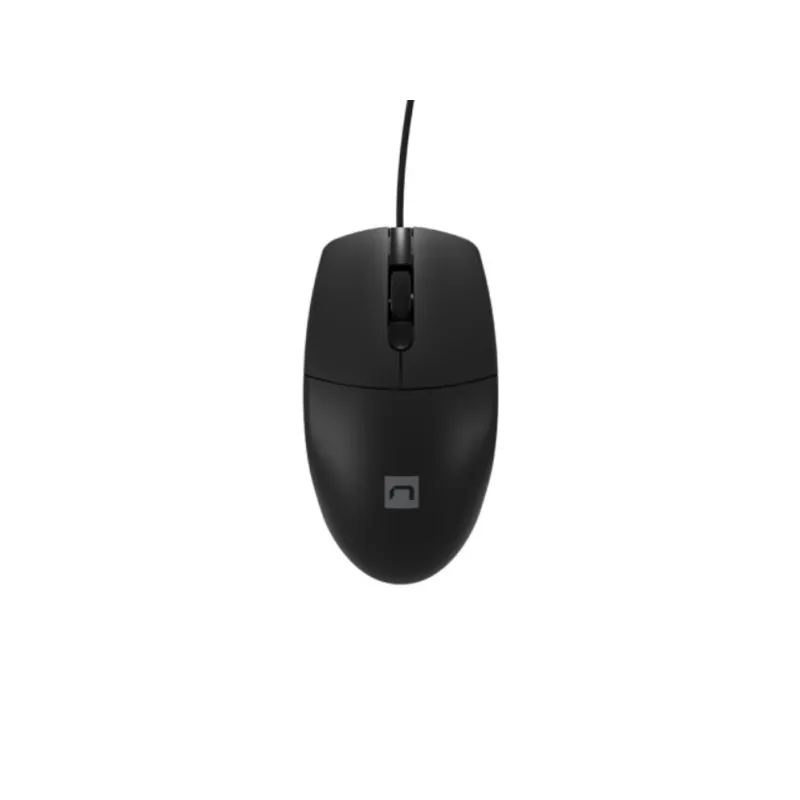 RATON NATEC RUFF PLUS 1200DPI OPTICO NEGRO USB