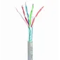 CABLE RED FTP GEMBIRD CAT5E CCA PREMIUM SOLIDO 100 M