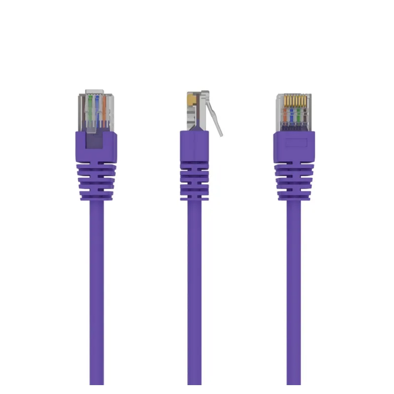 CABLE RED CAT5E GEMBIRD UTP VIOLETA 0,25 M