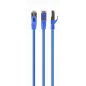 CABLE RED S-FTP GEMBIRD CAT 6A LSZH AZUL 1 M