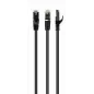 CABLE RED S-FTP GEMBIRD CAT 6A LSZH NEGRO 0,5 M
