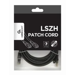 CABLE RED S-FTP GEMBIRD CAT 6A LSZH NEGRO 5M