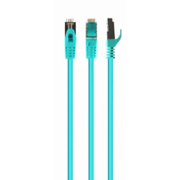 CABLE RED S-FTP GEMBIRD  CAT 6A LSZH VERDE 1 M