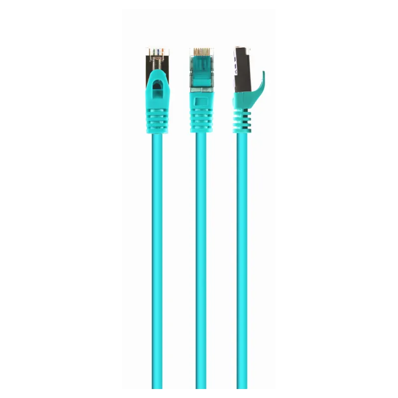 CABLE RED S-FTP GEMBIRD  CAT 6A LSZH VERDE 1 M
