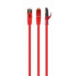 CABLE RED S-FTP GEMBIRD CAT 6A LSZH ROJO 0,5 M