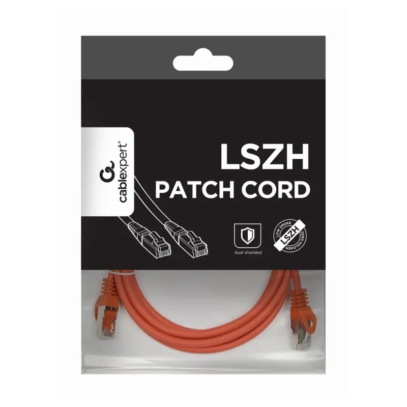 CABLE RED S-FTP GEMBIRD CAT 6A LSZH ROJO 2M