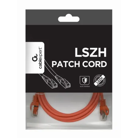 CABLE RED S-FTP GEMBIRD CAT 6A LSZH ROJO 2M