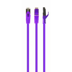 CABLE RED S-FTP GEMBIRD CAT 6A LSZH VIOLETA 1 M