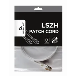 CABLE RED S-FTP GEMBIRD CAT 6A LSZH BLANCO 1 M