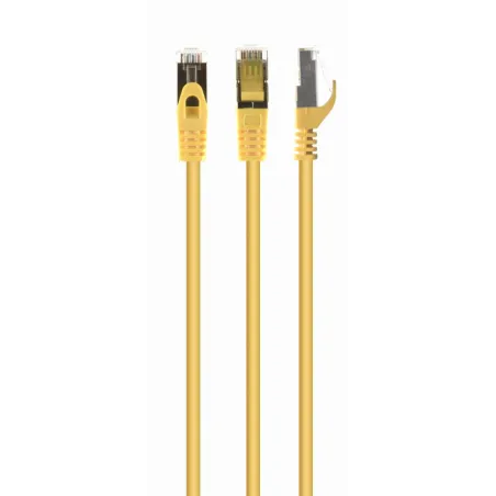 CABLE RED S-FTP GEMBIRD CAT 6A LSZH AMARILLO 0,5 M