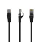 CABLE RED UTP GEMBIRD CAT 6 NEGRO 0,25M