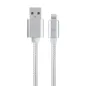 CABLE TRENZADO DE ALGODON GEMBIRD 8 PINES CONECTORES METALICOS, 1,8 M