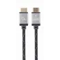 CABLE TRENZADO HDMI 2-0 4K 60HZ GEMBIRD SELECT PLUS SERIES CON ETHERNET 3M NEGRO