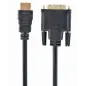 CABLE HDMI GEMBIRD A DVI MACHO-MACHO CON CONECTORES 4-5M CABLE HDMI GEMBIRD A DVI MACHO-MACHO CON CONECTORES 4-5M