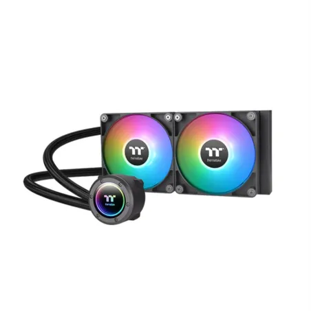 REFRIGERACION LIQUIDA CPU THERMALTAKE TH240 V2 2X120MM ARGB NEGRO