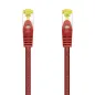 Cable de Red RJ45 SFTP Aisens A146-0468 Cat-7- 25cm- Rojo
