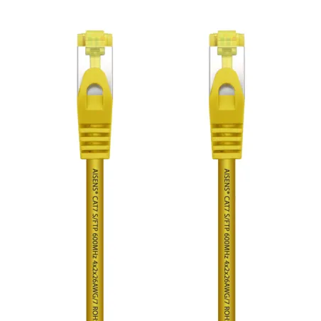 Cable de Red RJ45 SFTP Aisens A146-0474 Cat-7- 1m- Amarillo