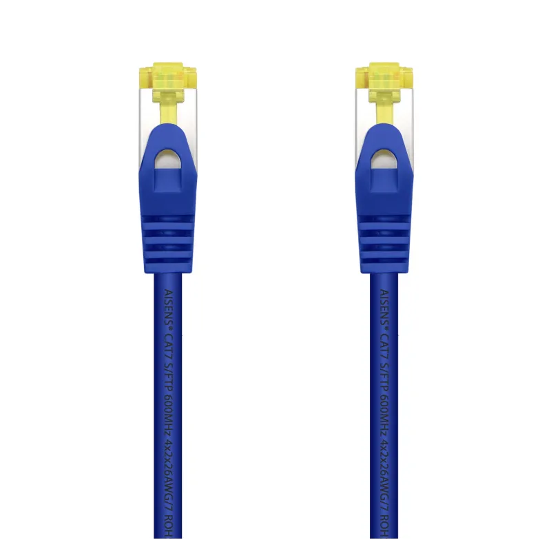CABLE RED AISENS LATIGUILLO RJ45 LSZH CAT-7 SFTP PIMF 2-0M AZUL CABLE RED AISENS LATIGUILLO RJ45 LSZH CAT-7 SFTP PIMF 2-0M AZUL