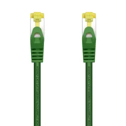 CABLE RED AISENS LATIGUILLO RJ45 LSZH CAT-7 SFTP PIMF 25CM VERDE