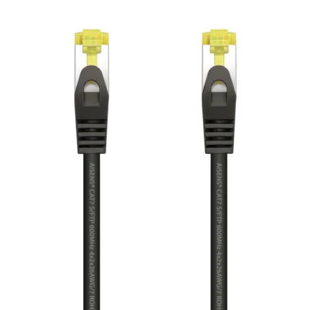 Cable de Red RJ45 SFTP Aisens A146-0487 Cat-7- 2m- Negro