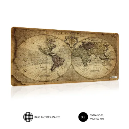 ALFOMBRILLA PROMO VINTAGE WORLD XL MOUSE PAD 900X400X3