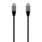 Cable USB 3-2 Tipo-C Aisens A107-0672 20GBPS 100W- USB Tipo-C Macho - USB Tipo-C Macho- Hasta 100W- 20Gbps- 1-5m- Gris