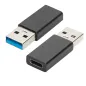 ADAPTADOR EWENT USB 3-2 GEN 1 TIPO A M - USB-C F CUERPO DE ALUMINIO ADAPTADOR EWENT USB 3-2 GEN 1 TIPO A M - USB-C F CUERPO DE ALUMINIO