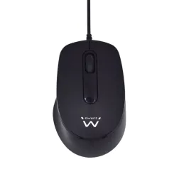 RATON EWENT EW3159 OPTICO 1000 DPI CLIC SILENCIOSO NEGRO USB