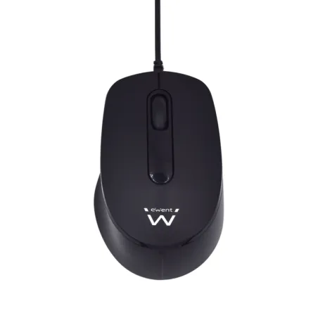 RATON EWENT EW3159 OPTICO 1000 DPI CLIC SILENCIOSO NEGRO USB