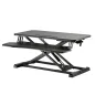 MESA EWENT DE TRABAJO SIT STAND DE ALTURA REGULABLE CON BANDEJA PARA TECLADO MESA EWENT DE TRABAJO SIT STAND DE ALTURA REGULABLE CON BANDEJA PARA TECLADO