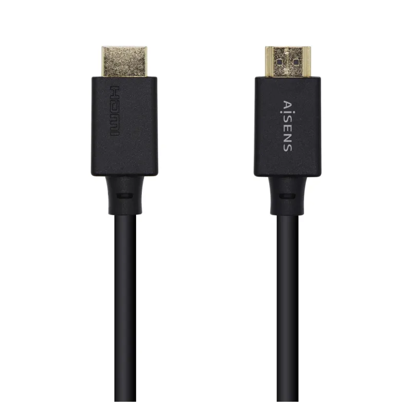 CABLE HDMI AISENS V2-1 ULTRA ALTA VELOCIDAD CERTIFICADO 8K60H M-M 2-0M NEGRO