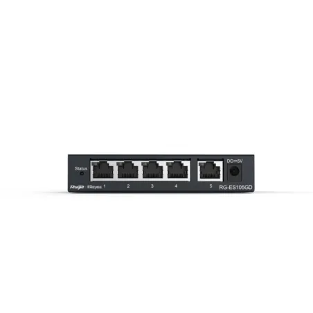 RUIJIE REYEE RG-ES105GD 5-PORT GIGABIT DESKTOP SWITCH METAL CASE
