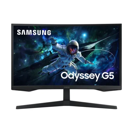 Monitor Gaming Curvo Samsung Odyssey G5 S27CG552EU 27"- QHD- 1ms- 165Hz- VA- Negro