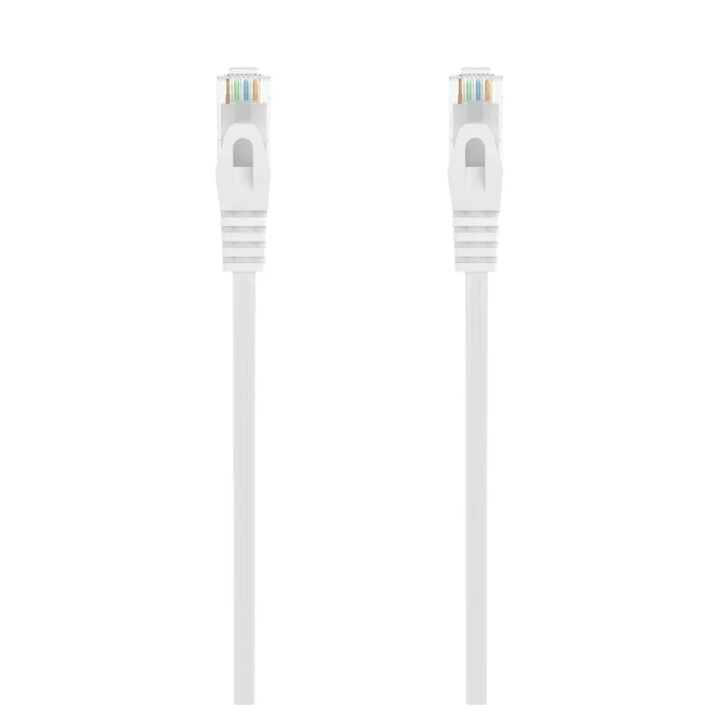 CABLE RED AISENS LATIGUILLO RJ45 LSZH CAT-6A UTP AWG24 25CM BLANCO