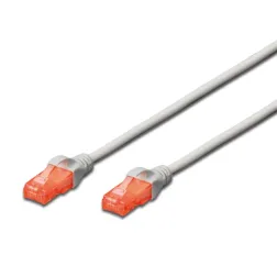 CABLE RED EWENT CAT 6 U-UTP 15M GRIS