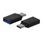MINI ADAPTADOR AISENS ALUMINIO USB 3-2 GEN1 3A USB-C-M-A-H NEGRO MINI ADAPTADOR AISENS ALUMINIO USB 3-2 GEN1 3A USB-C-M-A-H NEGRO