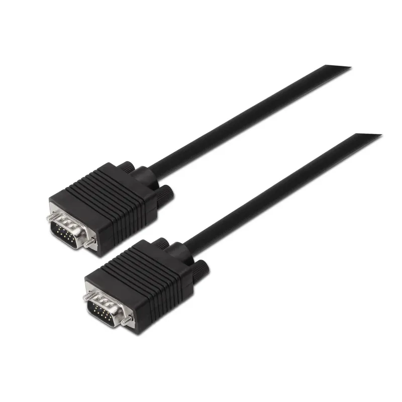 Cable SVGA Aisens A113-0069- VGA Macho - VGA Macho- Hasta 3W- 10Mbps- 3m- Negro
