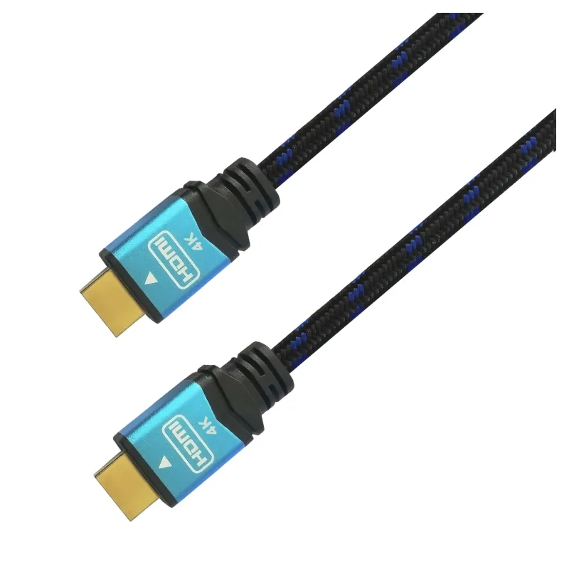 Cable HDMI 2-0 4K Aisens A120-0359- HDMI Macho - HDMI Macho- 5m- Negro y Azul