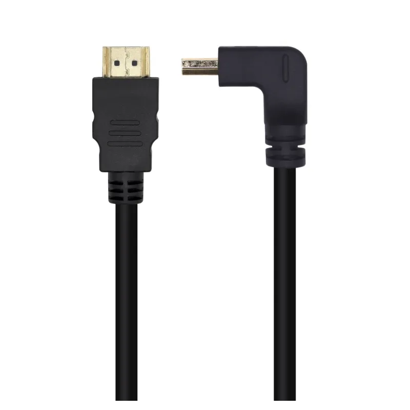 Cable HDMI 2-0 4K Aisens A120-0456- HDMI Macho - HDMI Macho- 1m- Negro