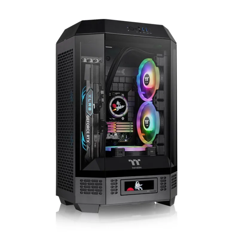 CAJA THERMALTAKE THE TOWER T300 ATX 2XUSB 3-0 SIN FUENTE NEGRO