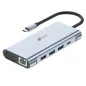 LEOTEC DOCKING STATION 11-1 1USB-C PD100 3USB3-0 1USB-C 1 HDMI 1VGA 1TJSD MCSD LEOTEC DOCKING STATION 11-1 1USB-C PD100 3USB3-0 1USB-C 1 HDMI 1VGA 1TJSD MCSD