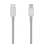 Cable USB Tipo-C 2-0 Lightning Aisens A102-0443- Lightning Macho - USB Tipo-C Macho- 480Mbps- 2m- Blanco