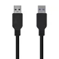 Cable USB 3-0 Aisens A105-0447- USB Macho - USB Macho- 5Gbps- 2m- Negro