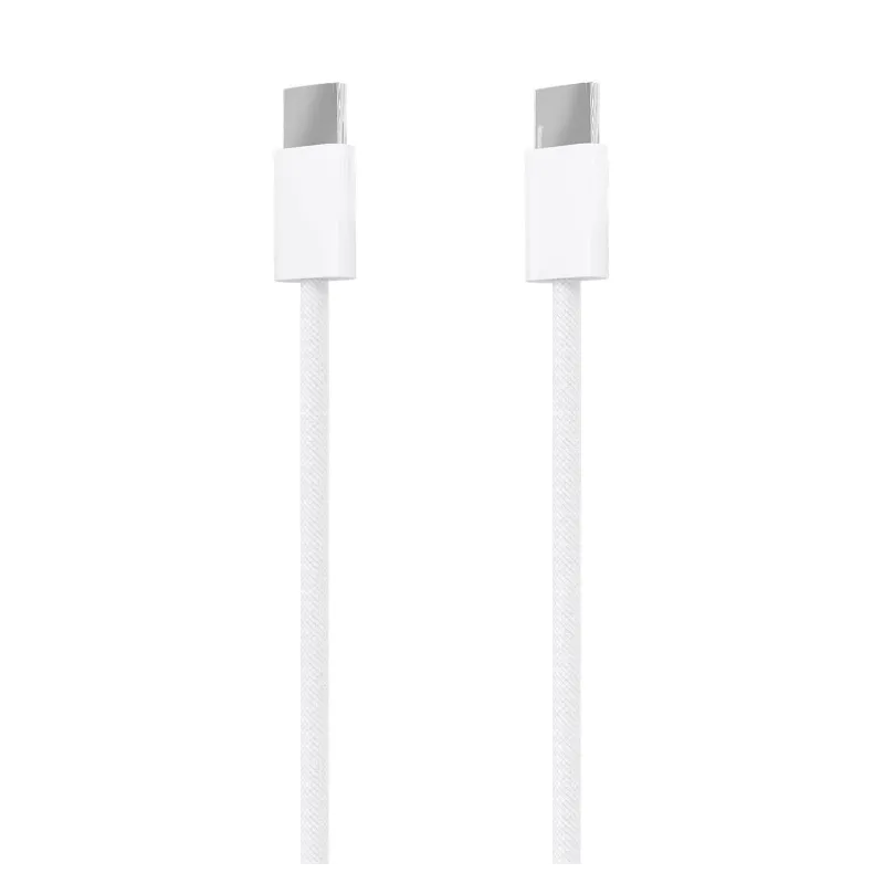 CABLE AISENS USB 2-0 3A 60W APPLE USB-C-M-USB-C-M BLANCO 1-0M