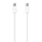 CABLE AISENS USB 2-0 3A 60W APPLE USB-C-M-USB-C-M BLANCO 1-0M