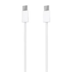 CABLE AISENS USB 2-0 3A 60W APPLE USB-C-M-USB-C-M BLANCO 2-0M