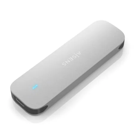 CARCASA HDD AISENS ASM2-025SL M-2 PLATA