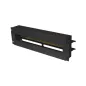 PANEL LANBERG DE DISTRIBUCION DE TENSION 19'' 3U CON RAIL DIN TS-35 NEGRO