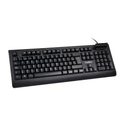 TECLADO COOLBOX LECTOR DNIe 4-0 USB NEGRO